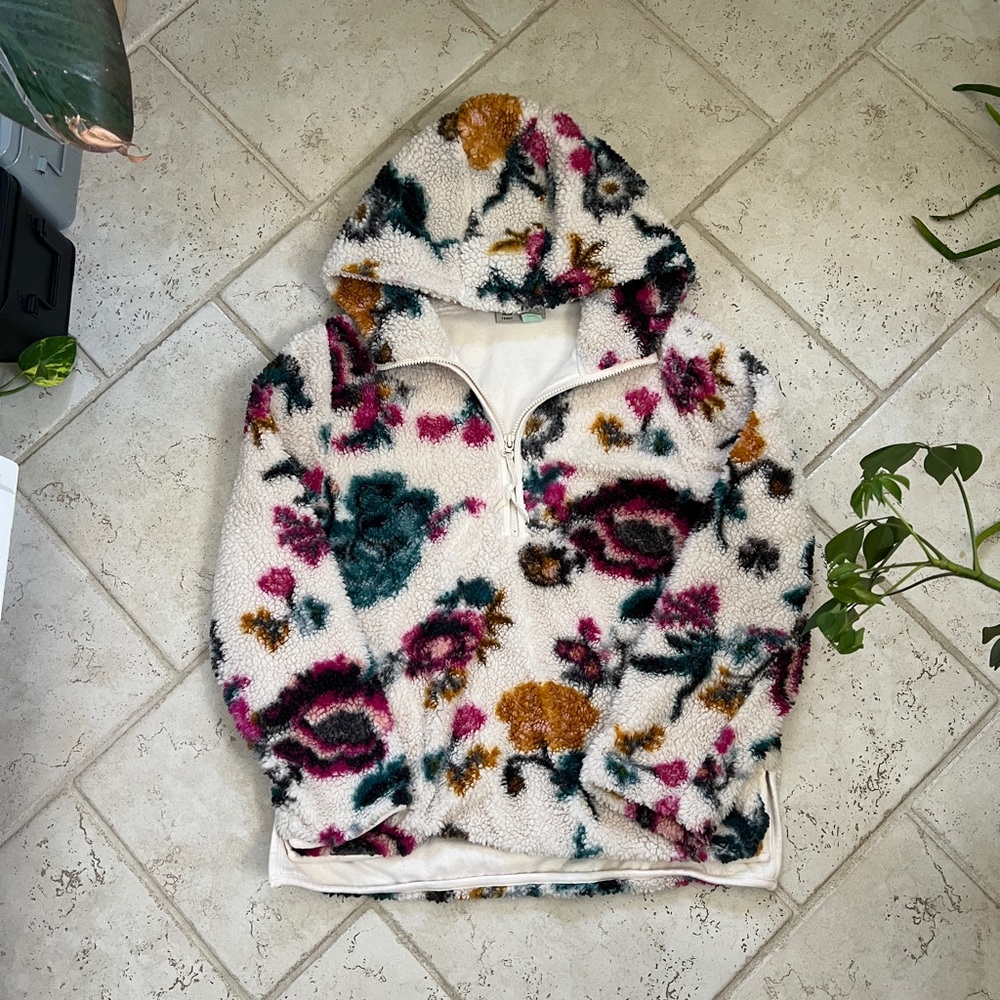 Anthropologie Sherpa Pullover